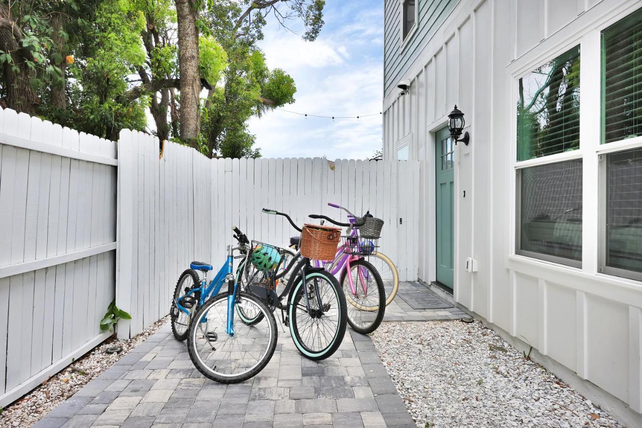 Few Steps To Ocean-4 Beach Cruisers & Free Parking & Private Backyard 잭슨빌비치 외부 사진